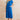 Summer Breeze Linen Blend Dress - Cobalt
