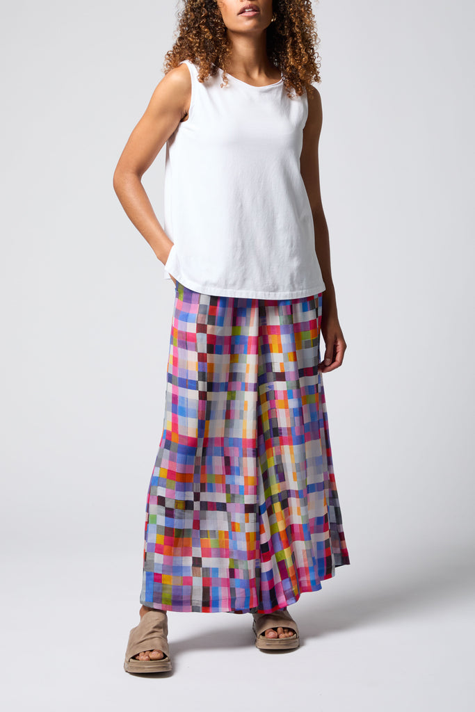 Pixelated Trousers in Multi