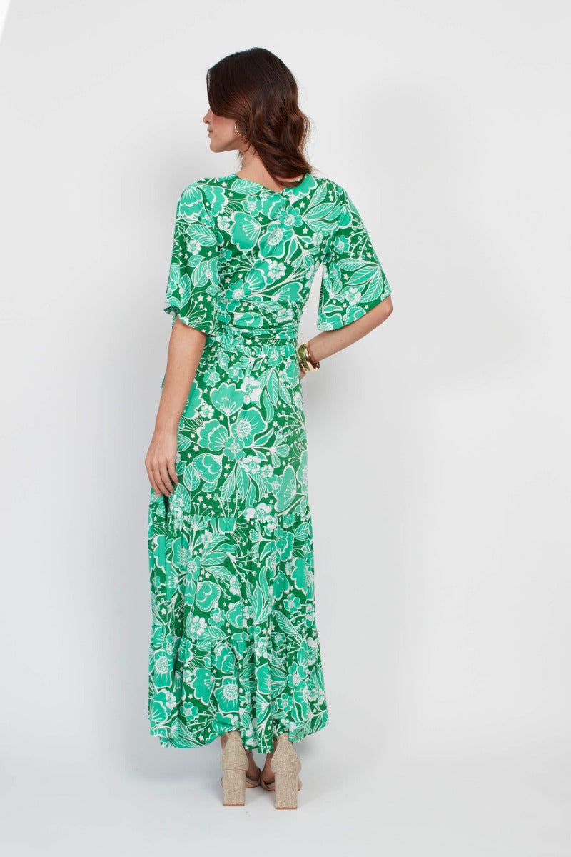 Tilly Maxi Dress - Wildflower Green