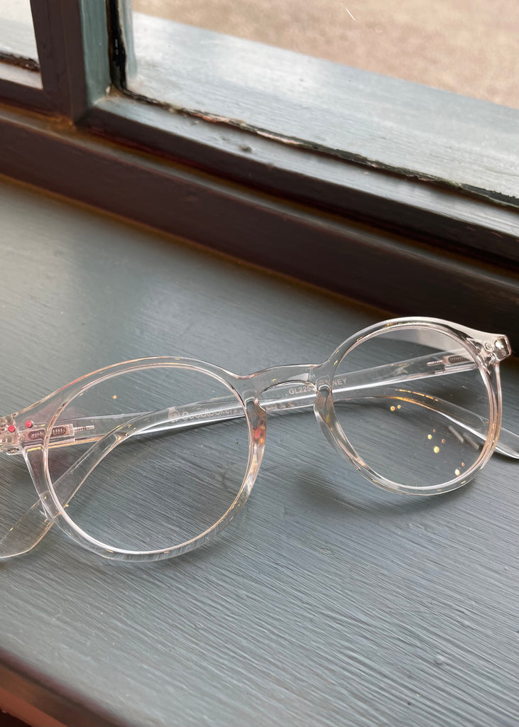 Sydney Reading Glasses in Transparent