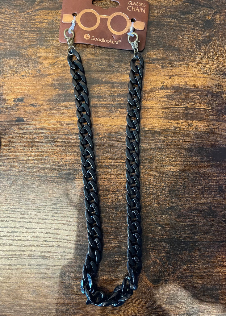 Link Glasses Chain in Black
