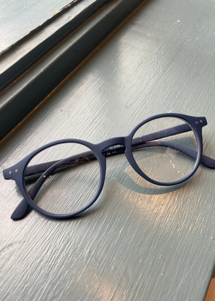 Sydney Reading Glasses in Navy Blue